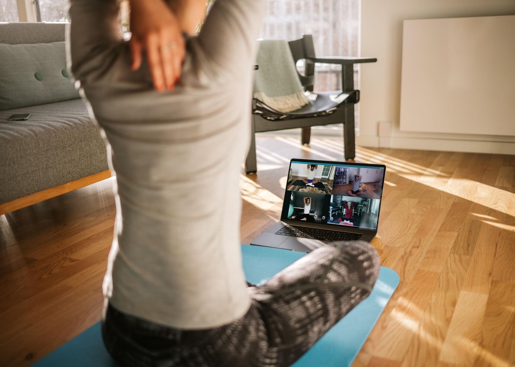 Work out with friends and strangers